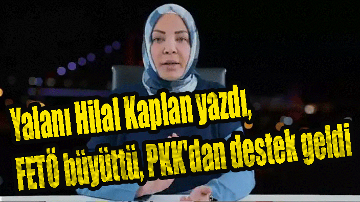 Ak partili Hilal Kaplan Odatv ve MİT yöneticilerini yazdı, FETÖ ve PKK'dan destek algısı!