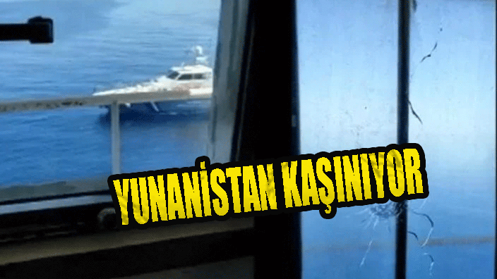 Yunanistan'dan Bozcaada'da Ro-Ro gemisine taciz ateşi, Yunanistan kaşınıyor