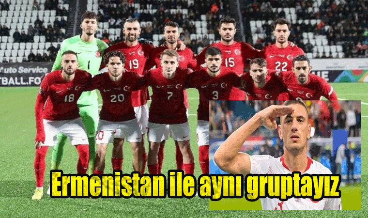 A Milli Futbol Takımı'nın EURO 2024 Elemelerindeki rakipleri belli oldu! Ermenistan ile aynı gruptayız!