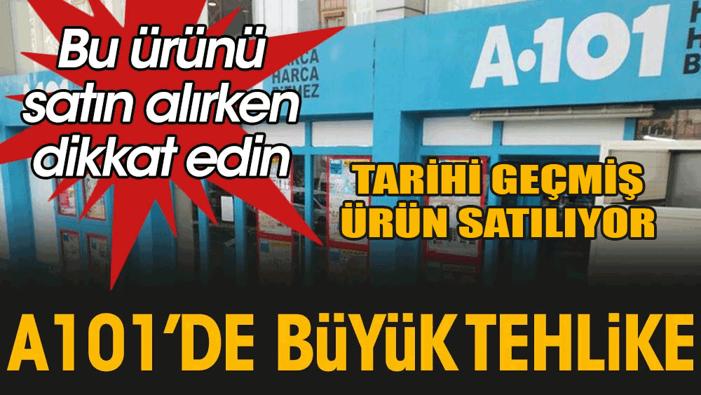 A101’de tarihi geçen peynir satılmaya devam ediyor!