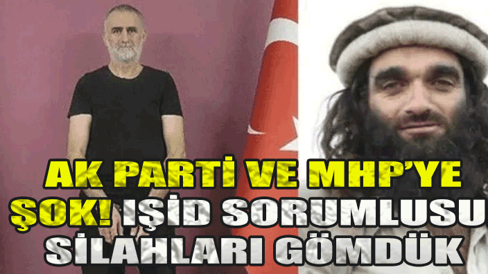 IŞİD Türkiye'de altı kente silah gömdü, Kasım Güler İtiraf etti! Bakan Süleyman açıklama yapmadı!