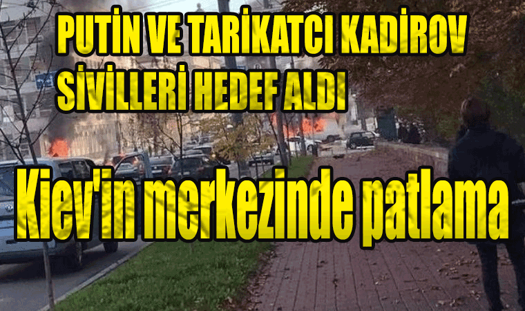 Kiev'de büyük bir patlama! Saldırıda İran İHA'larının kullanıldığı iddia edildi! Rusya Sivilleri hedef almaya devam ediyor! Roket saldırıları başladı!