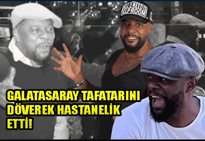 Pascal Nouma, Galatasaray taraftarını dövdü, hastanelik etti!