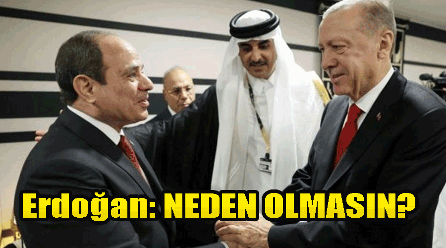 Recep Tayyip Erdoğan Sisi buluşması sonrası açıklama! Yeniden niye olmasın, yeniden niye başlamasın?