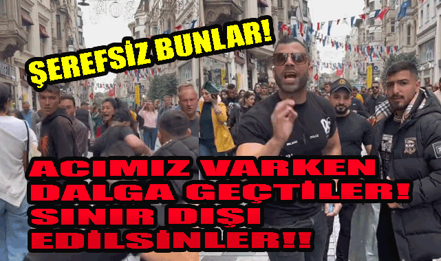 Taksimde patlayan bomba sonrası Arapların dalga geçtiği video! Emniyet işlem yaptı mı, Sınır dışı edildiler mi?