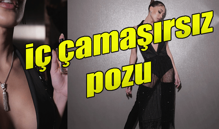 Dilan Çiçek Deniz'in iç çamaşırsız pozu! Sınırları zorladı