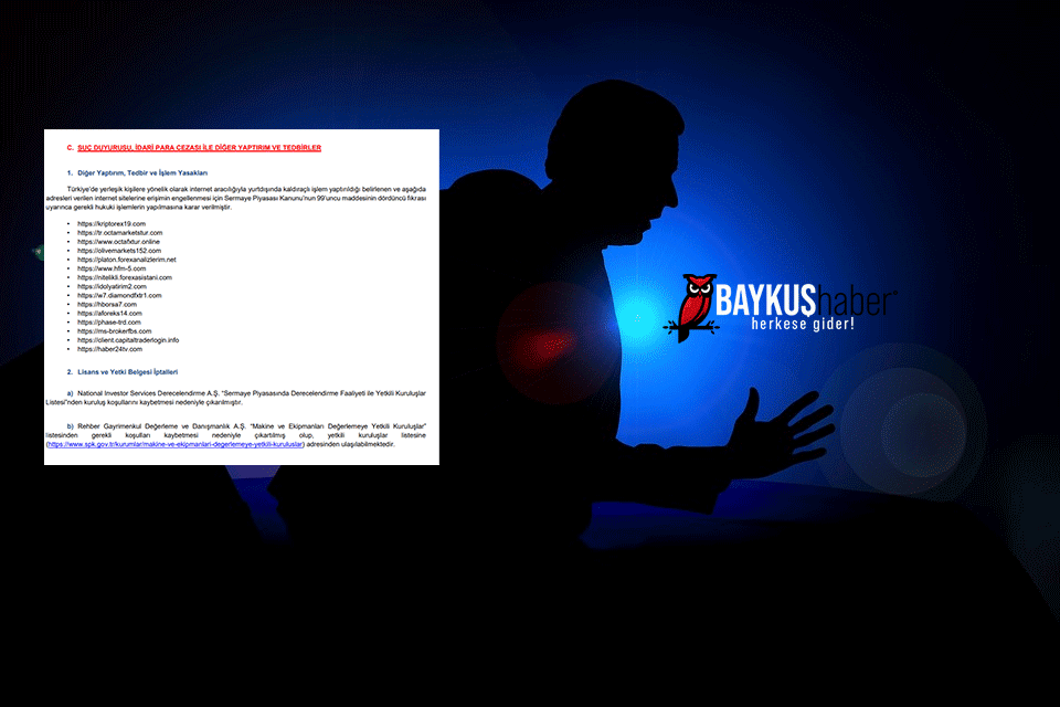 SPK'dan Forex siteleri hakkında suç duyurusu