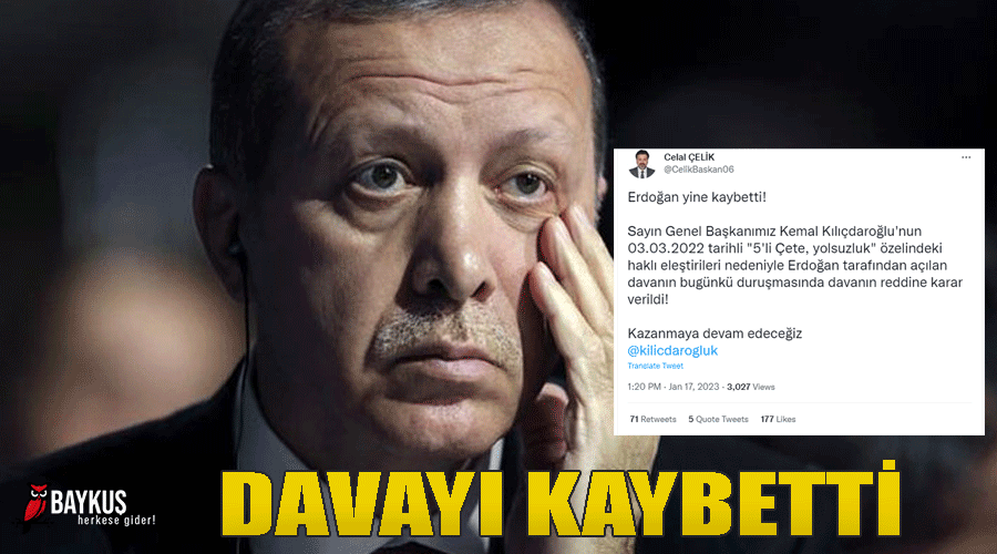 erdoğan dava