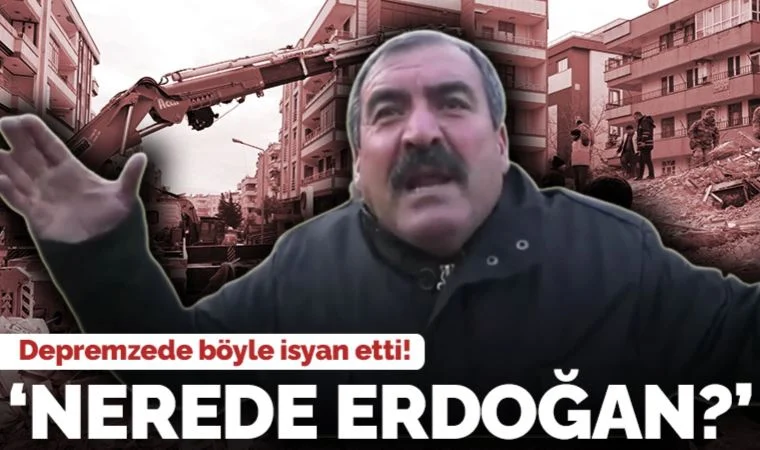 Nerede bu Recep Tayyip Erdoğan? 99 depremini eleştiren adam nerede? Maraş’ı sildiler mi” dedi