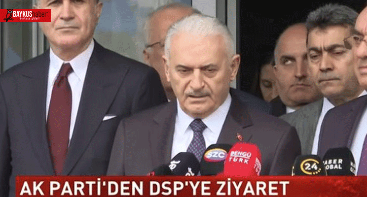 AKP'den DSP'ye ziyaret