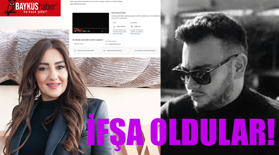 Ahmet Enes Kanca, Özge Falyalı ifşa oldu! Fena Yakalandılar!