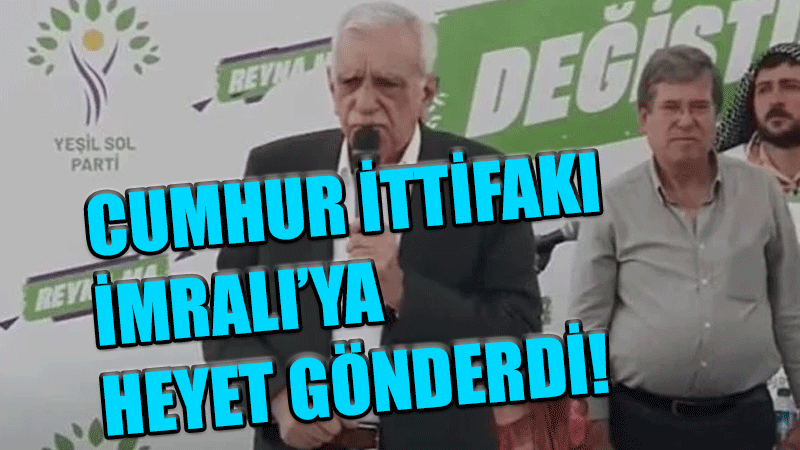 Ahmet Türk: Ak parti İmralı'ya heyet gönderdi!