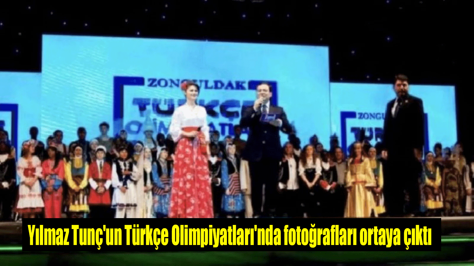 Yılmaz Tunç'un Türkçe Olimpiyatları'nda fotoğrafları ortaya çıktı