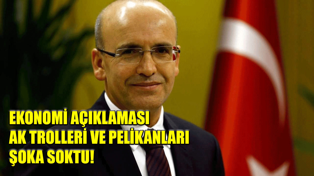 Mehmet Şimşek ekonomide U dönüşü! Ak troller hakaret etmişti Şimşek'in açıklaması pelikan grubunu kızdıracak