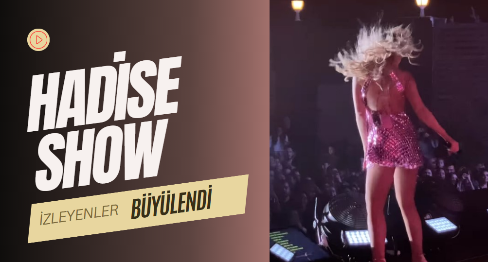 hadise izmir dans mini elbise