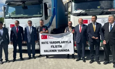 KKTC'den Gazze'ye İnsani Yardım