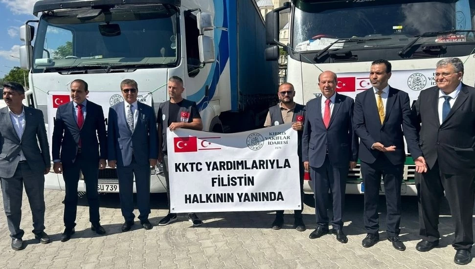 KKTC'den Gazze'ye İnsani Yardım