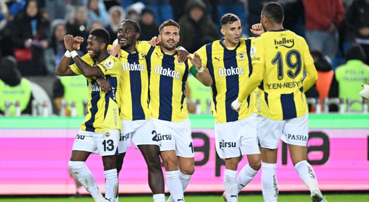 Fenerbahçe, Trabzonspor Deplasmanından 3-2