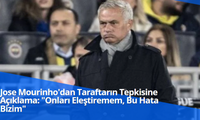 Jose Mourinho'dan Taraftarın Tepkisine Açıklama