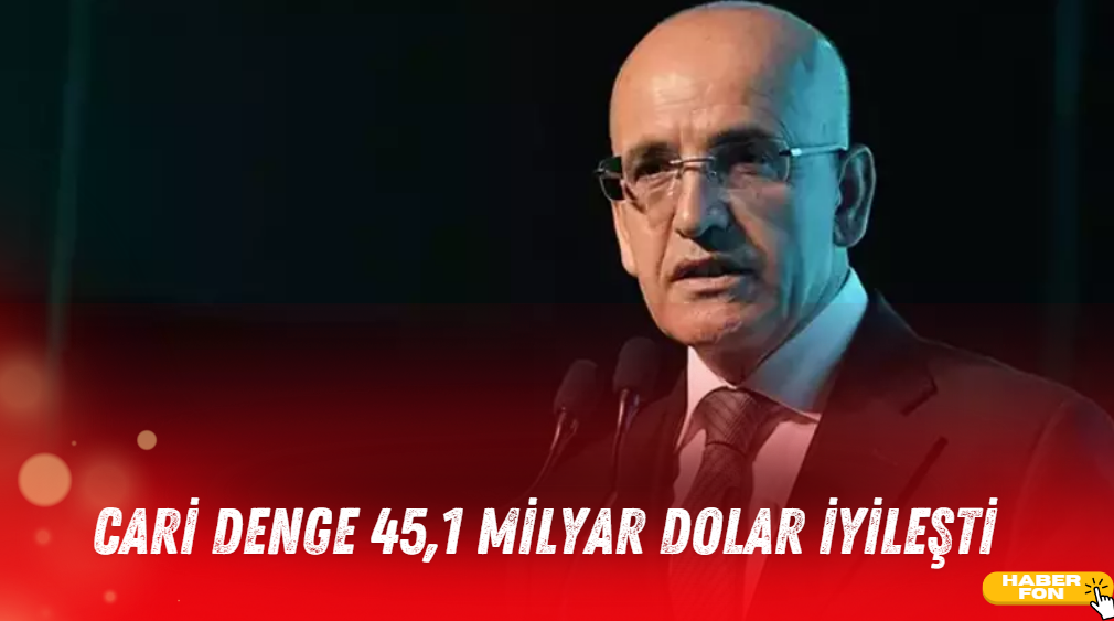 Cari Denge 45,1 Milyar Dolar İyileşti